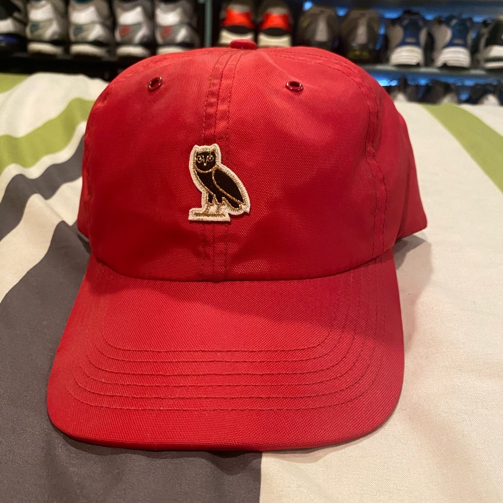 OVO red sport cap